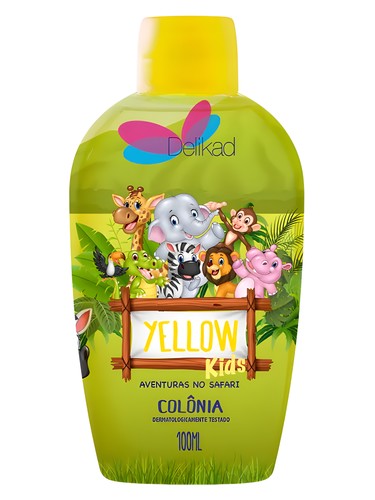 Aventuras no Safari Yellow Kids Delikad