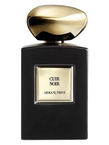 Cuir Noir Giorgio Armani