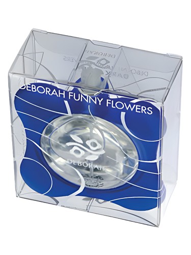 Funny Flowers Dark Blue Deborah