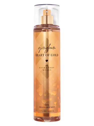 Gingham Heart of Gold Bath & Body Works
