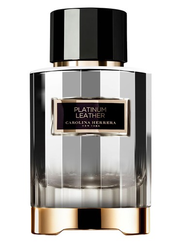 Platinum Leather Carolina Herrera